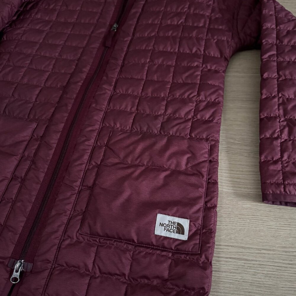The North Face Women's ThermoBall Eco Long Lightweight Puffer Jacket Size Small - Picture 5 of 10